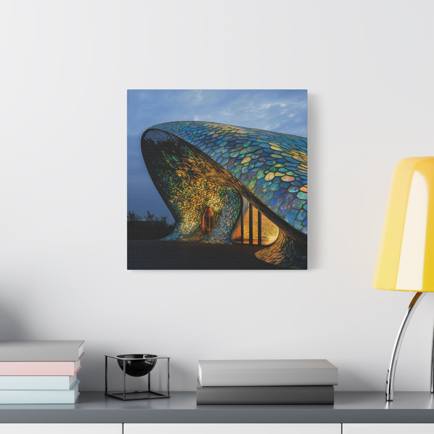 The Scaled Dome Canvas Print