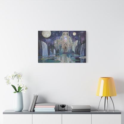 Eldritch Citadel Canvas Print