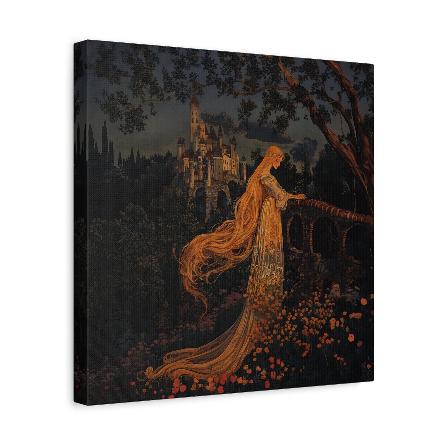 Moonlit Reverie Canvas Print