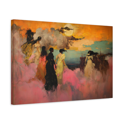 Moonlit Reverie Canvas Print