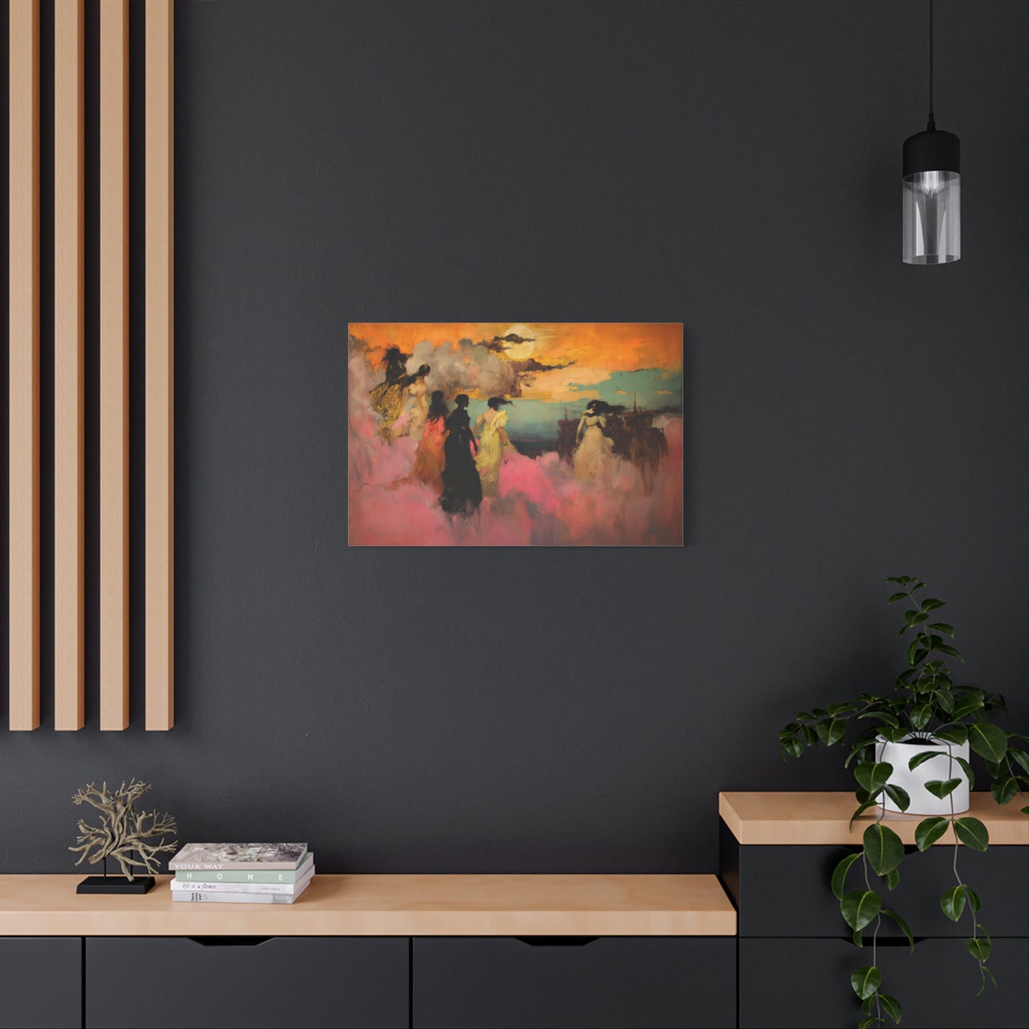 Moonlit Reverie Canvas Print