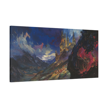 Fortress of Eldar Canvas Print