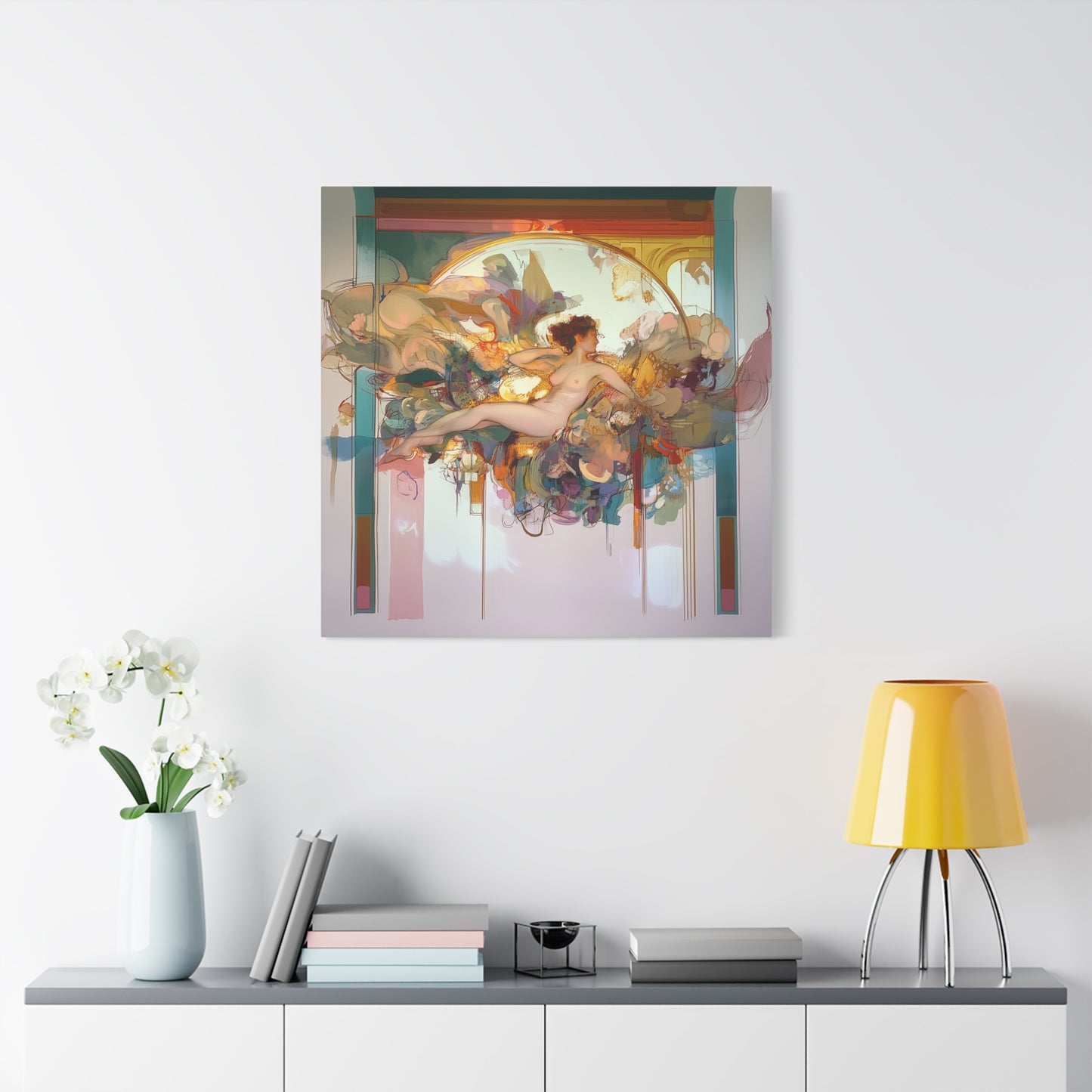 The Dreaming Muse Canvas Print