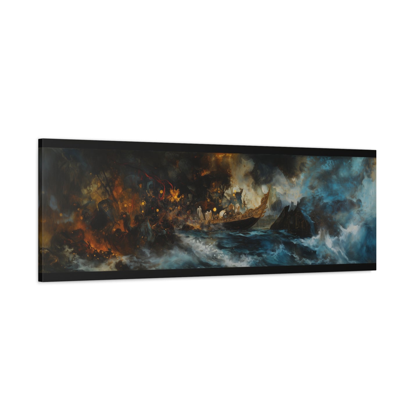 Balance in Tempest Canvas Print