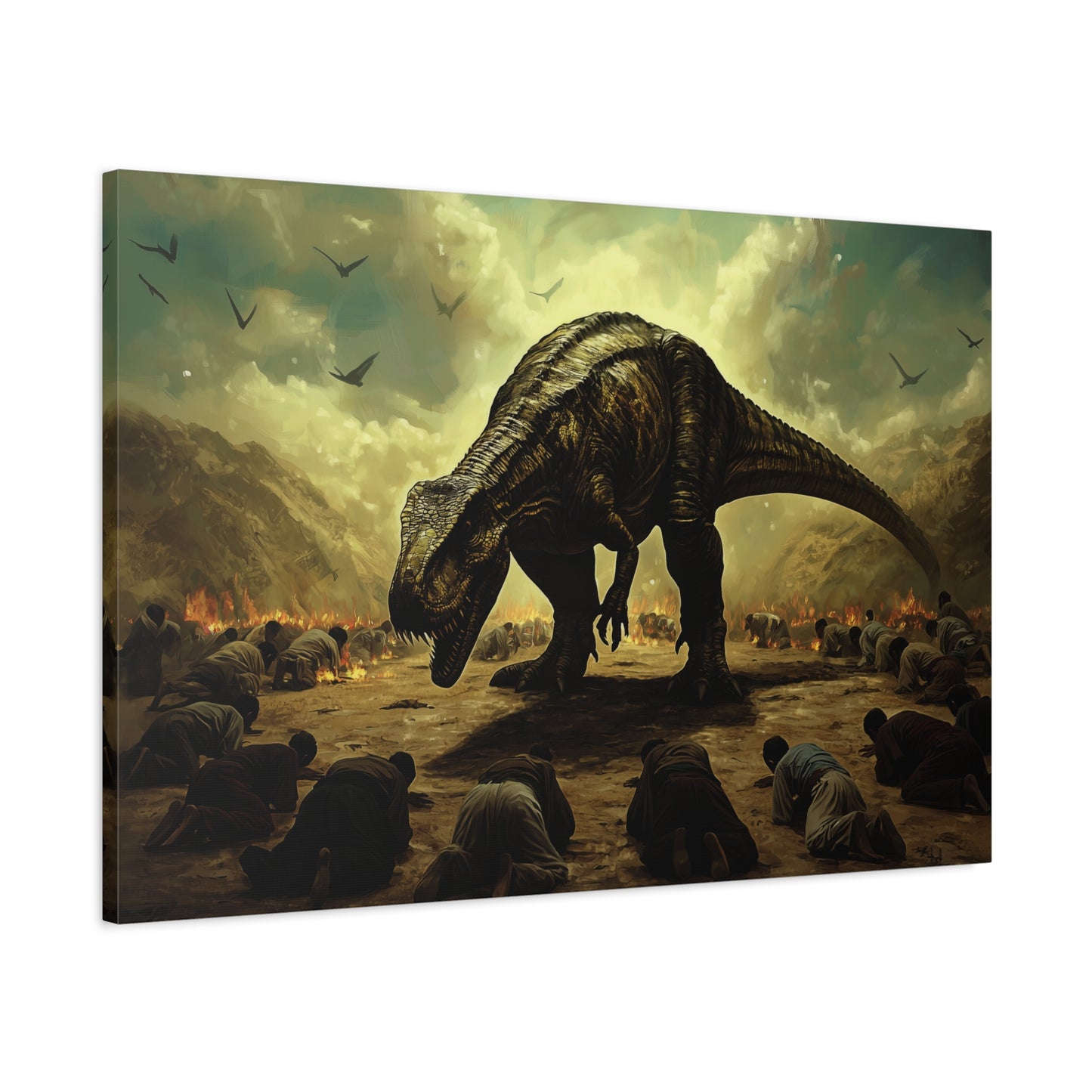 Primitive Power Canvas Print