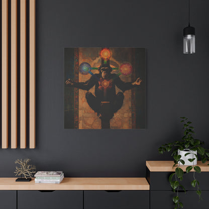 Simian Liturgy Canvas Print