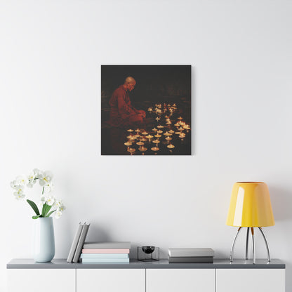 Shadows of the Ancients Canvas Print