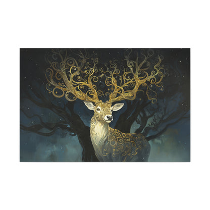 Golden Silence Canvas Print