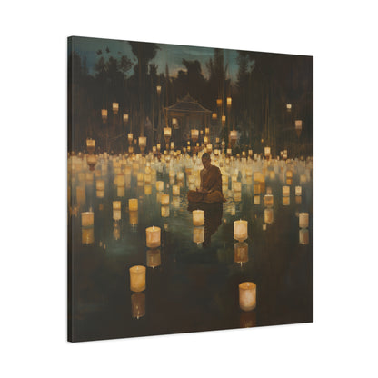 Silent Flames Canvas Print