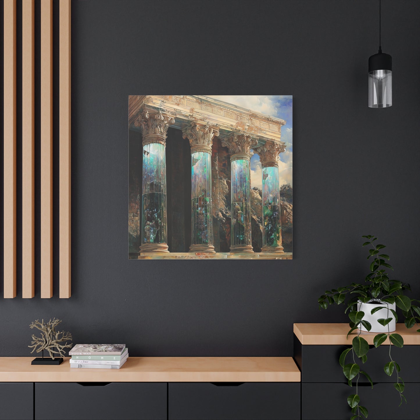 Balance in Ruins Canvas Print