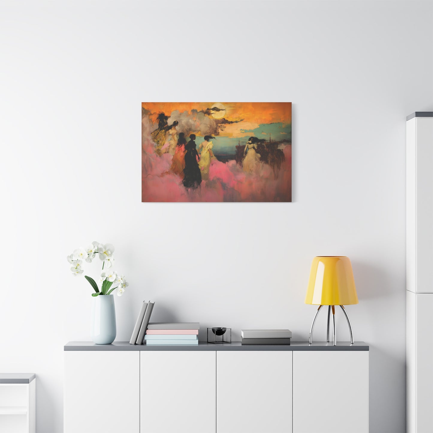 Moonlit Reverie Canvas Print