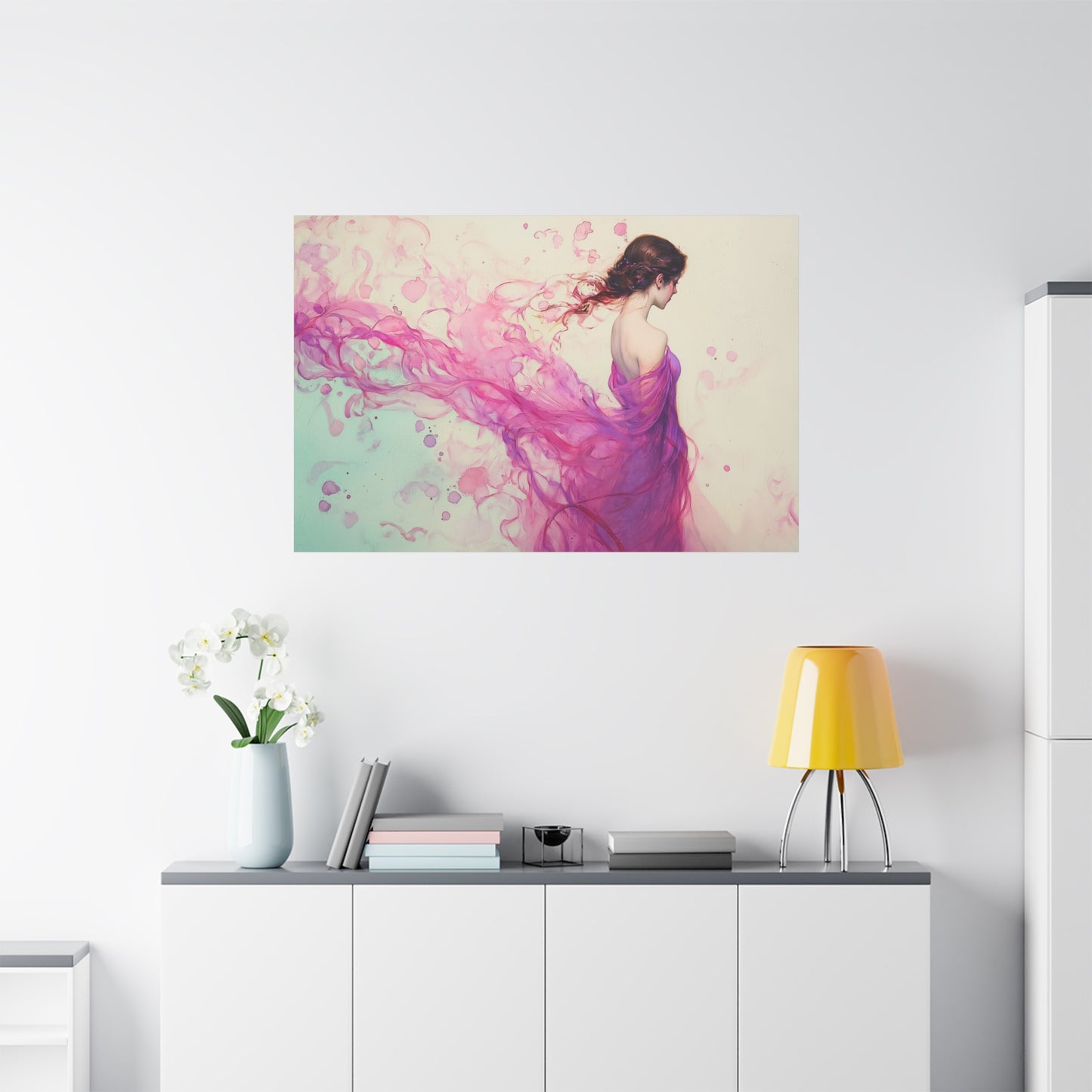 Crimson Reverie Canvas Print