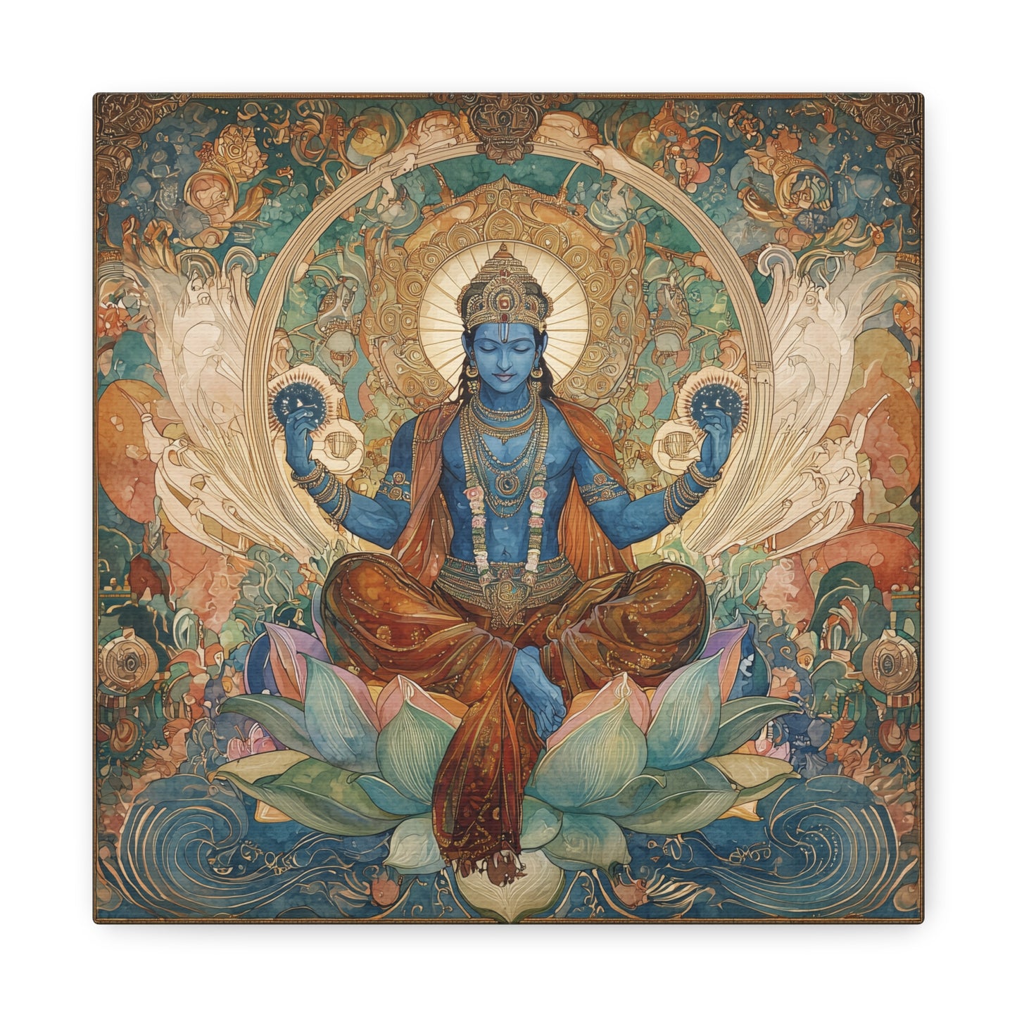 Dream of Divinity Canvas Print