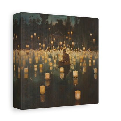 Silent Flames Canvas Print