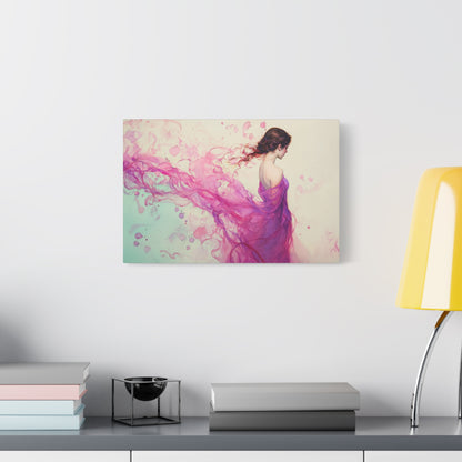 Crimson Reverie Canvas Print