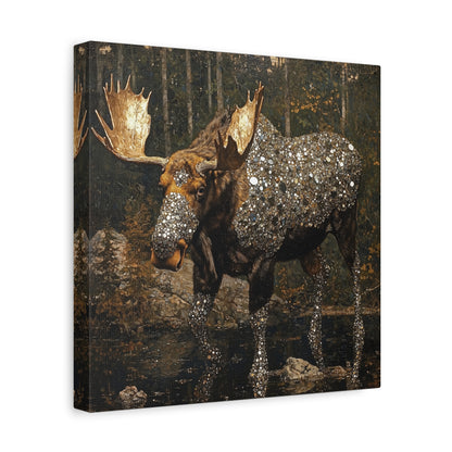 Antlered Lore Canvas Print