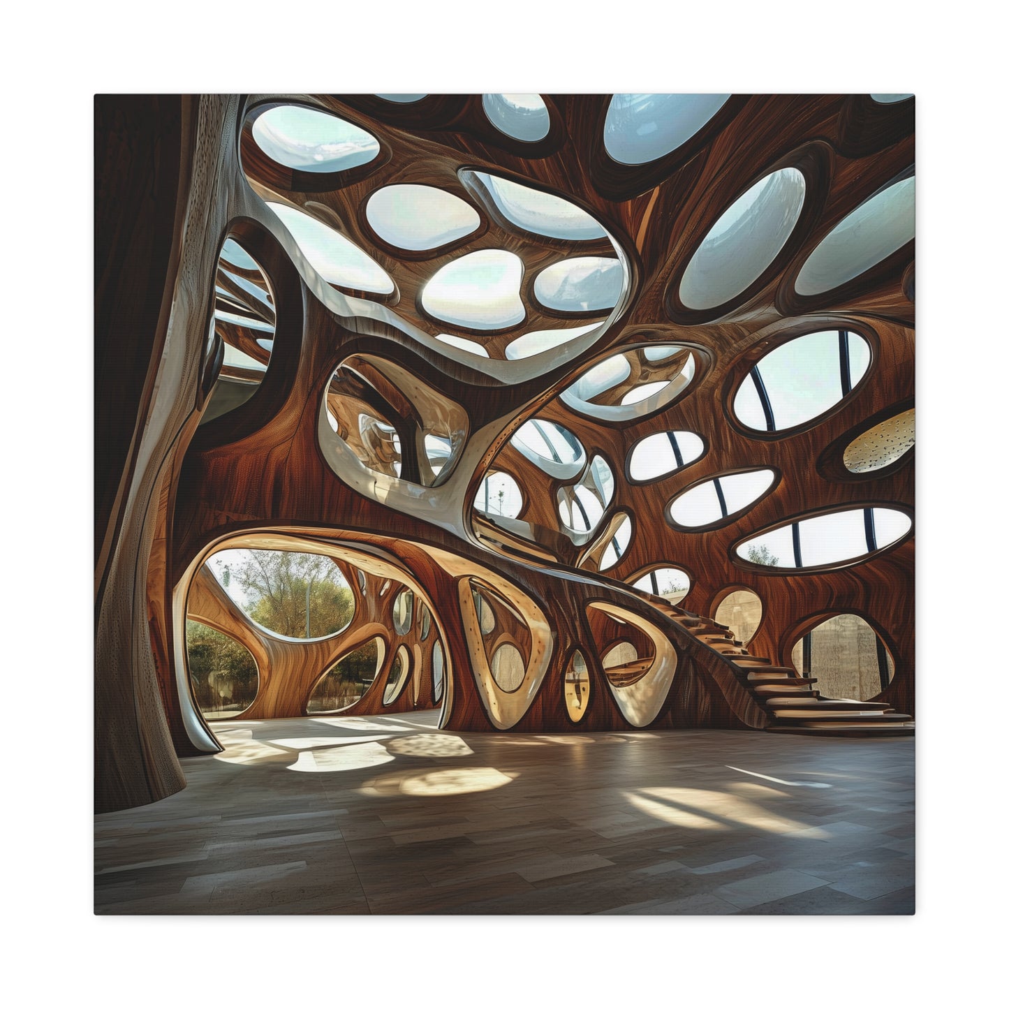 Whispering Labyrinth Canvas Print