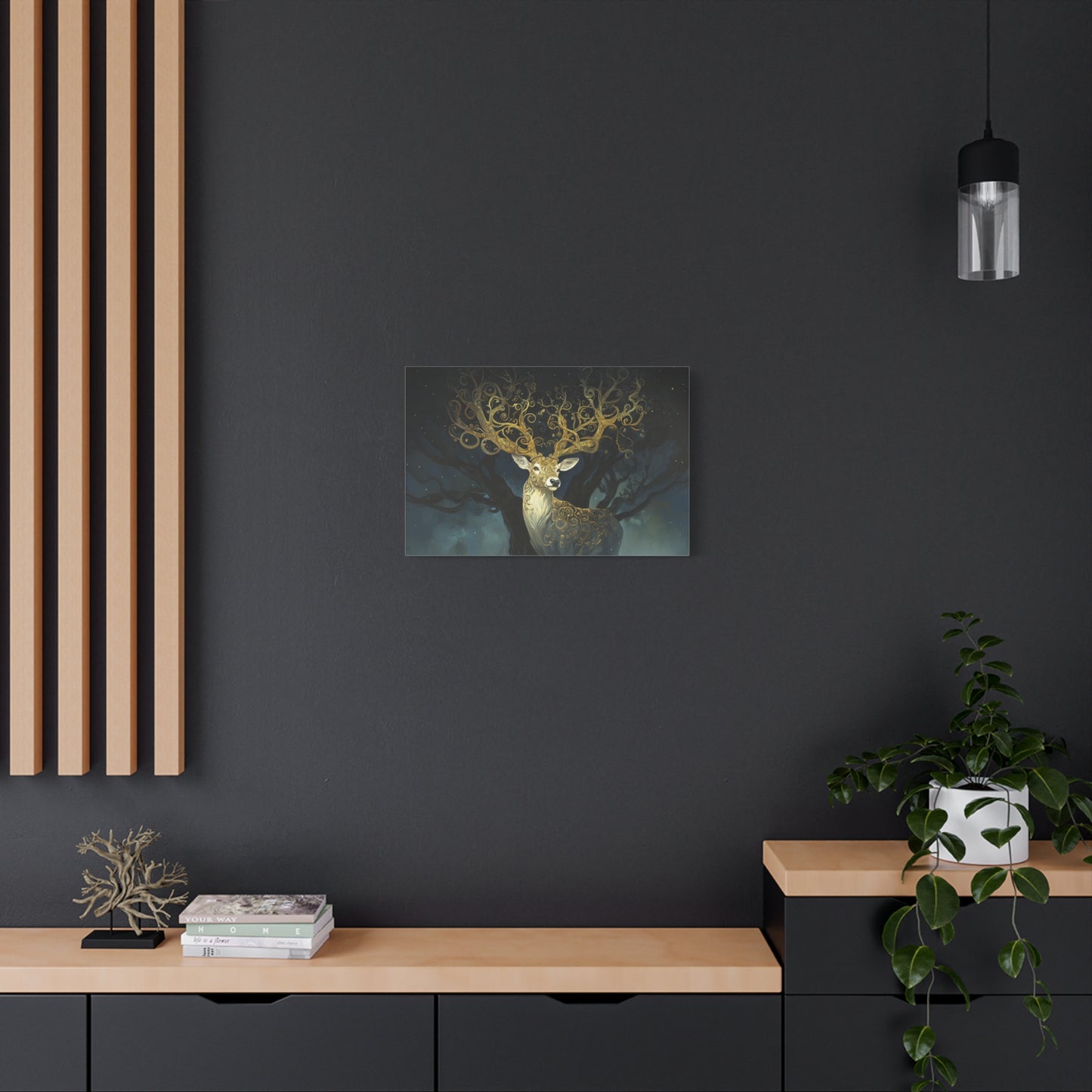 Golden Silence Canvas Print