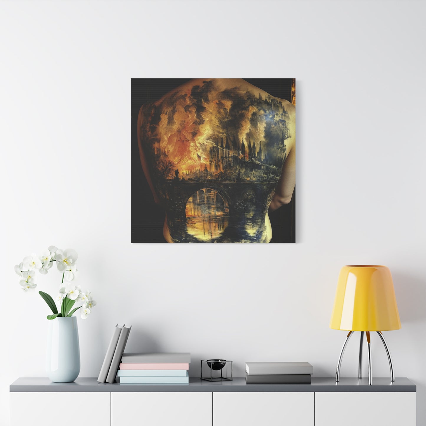 The Balance of Light Canvas Print