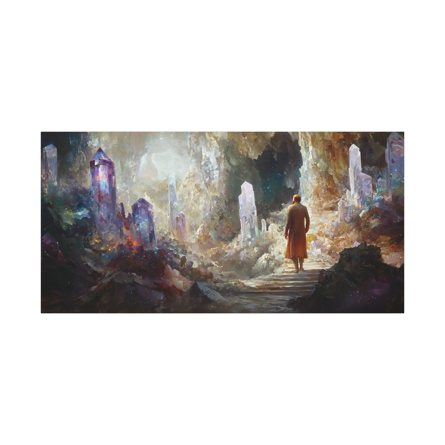 Crystals of Dream Canvas Print