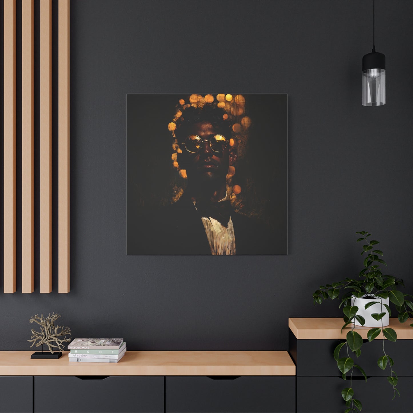 The Gaze Beyond Canvas Print