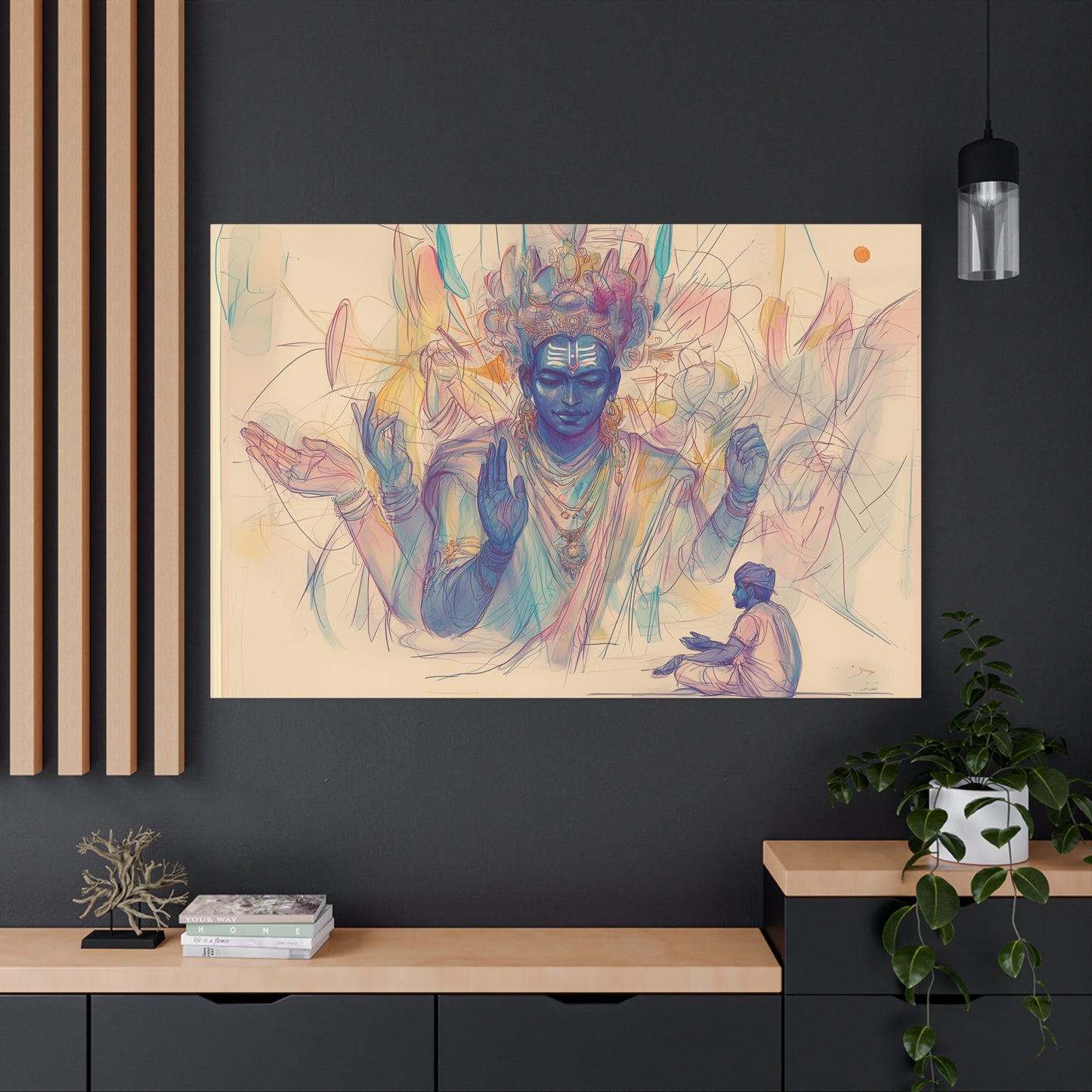 Silent Worship Canvas Print