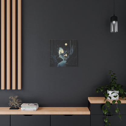 Night's Veil Canvas Print