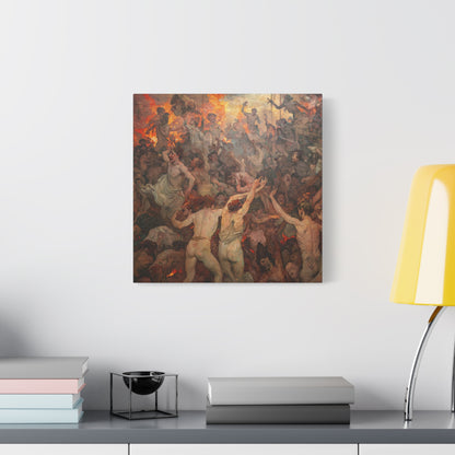 Dance of Chaos Canvas Print