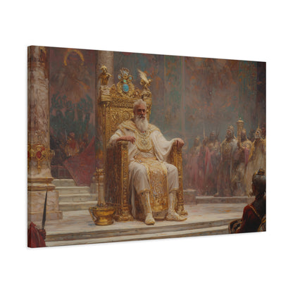 Monarch of the Abyss Canvas Print