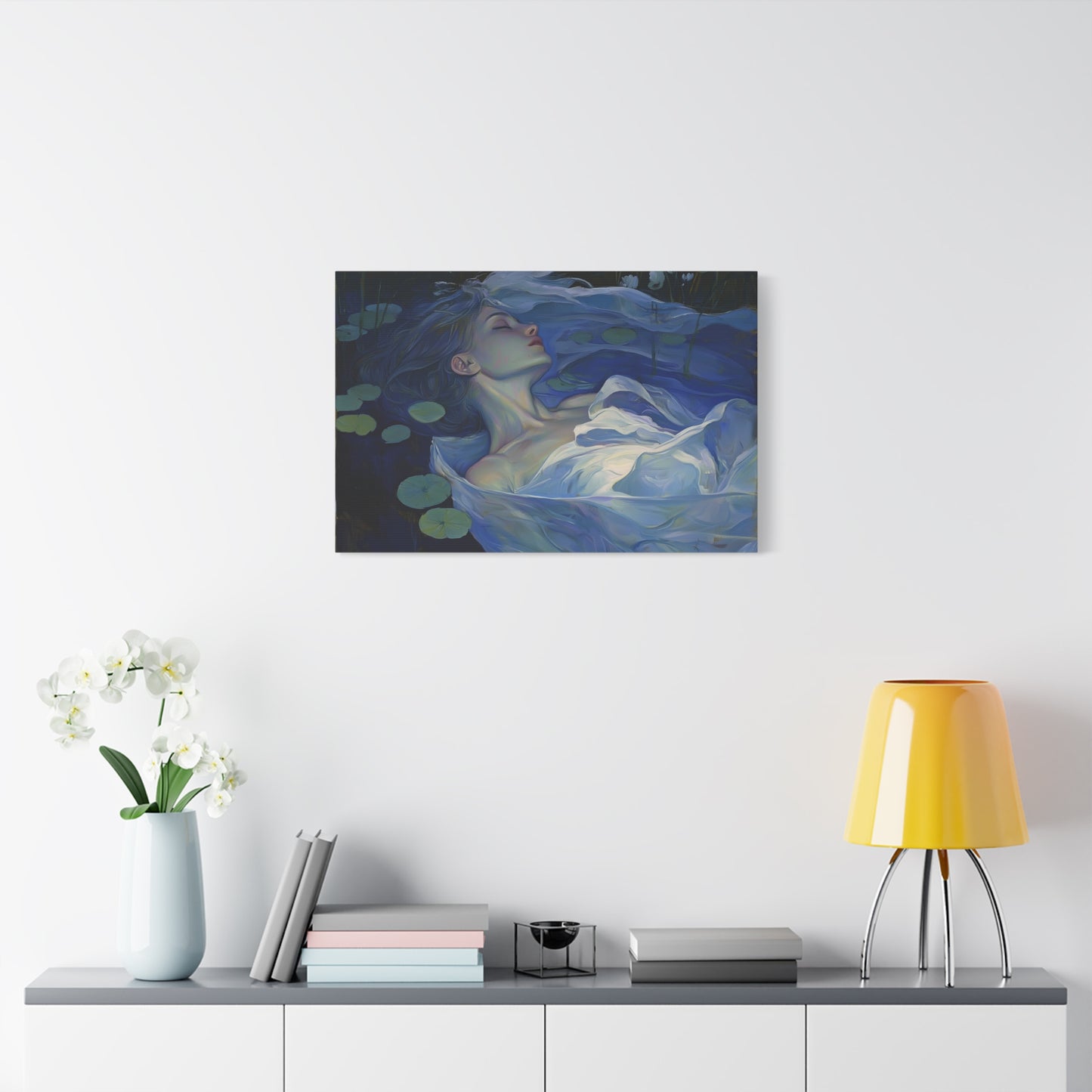 The Water's Wisdom Canvas Print