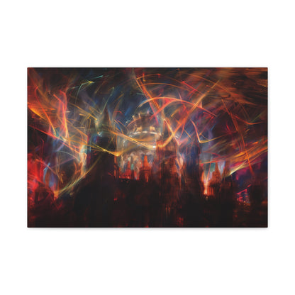 The Luminous Citadel Canvas Print