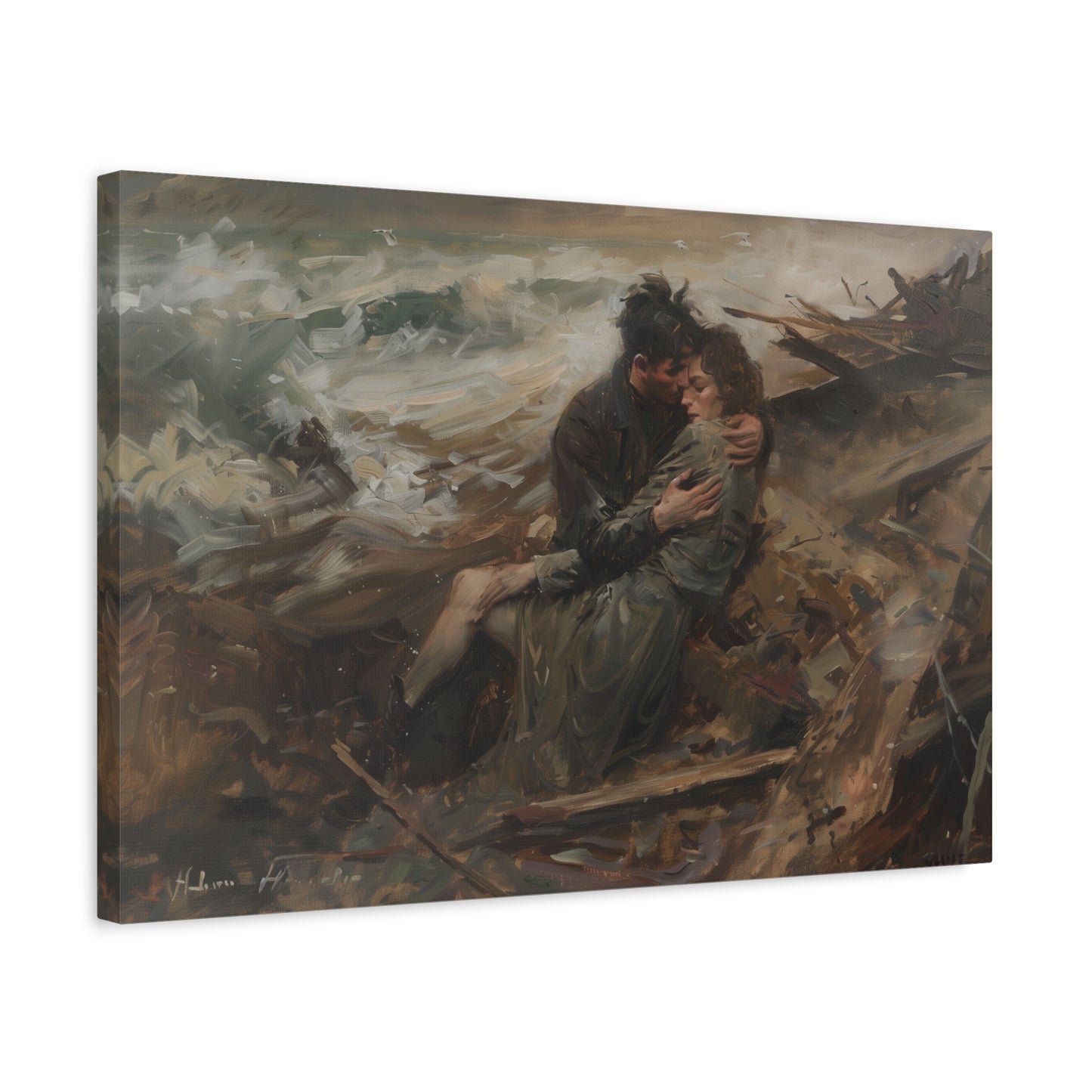 Fierce Love Canvas Print