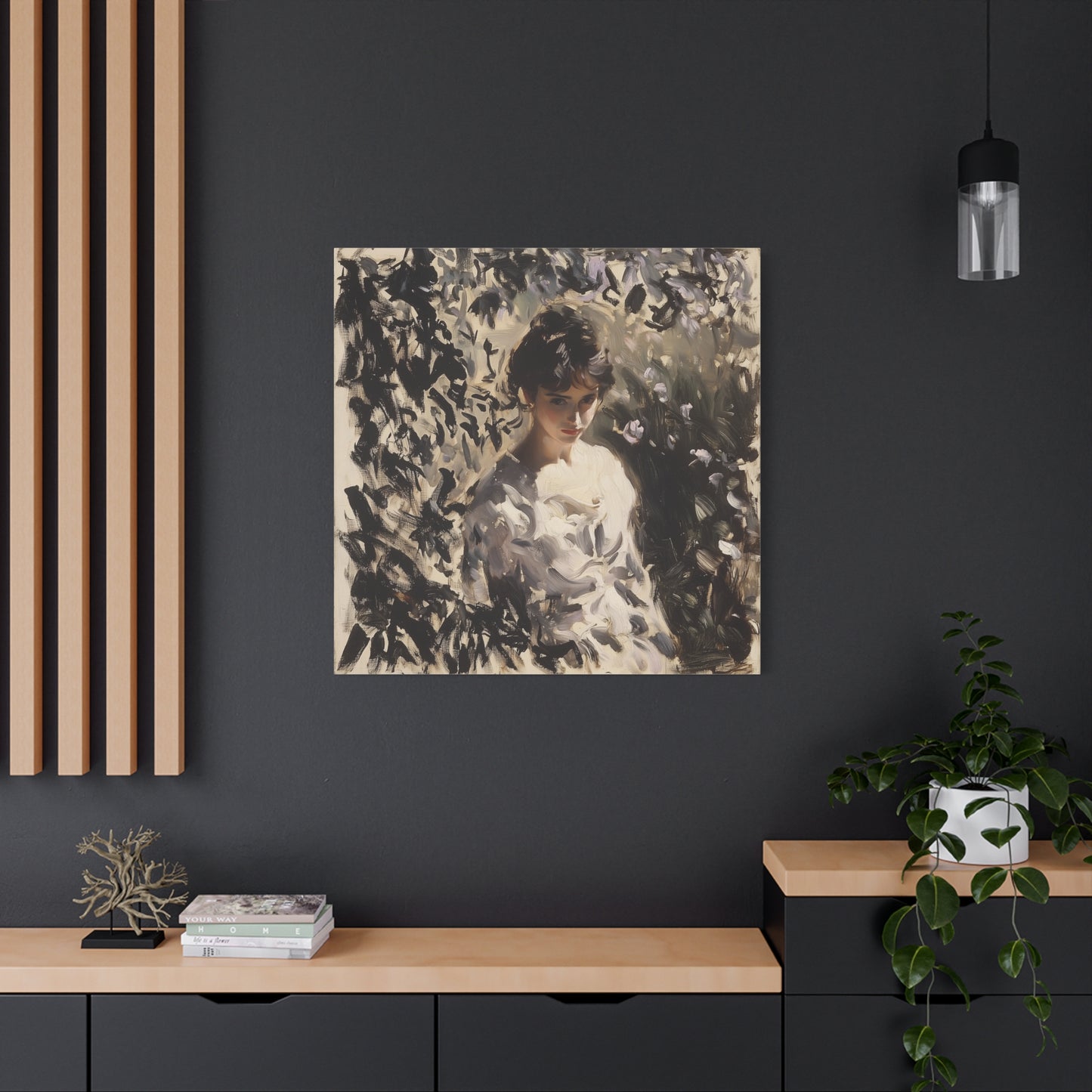 Shadowed Soul Canvas Print