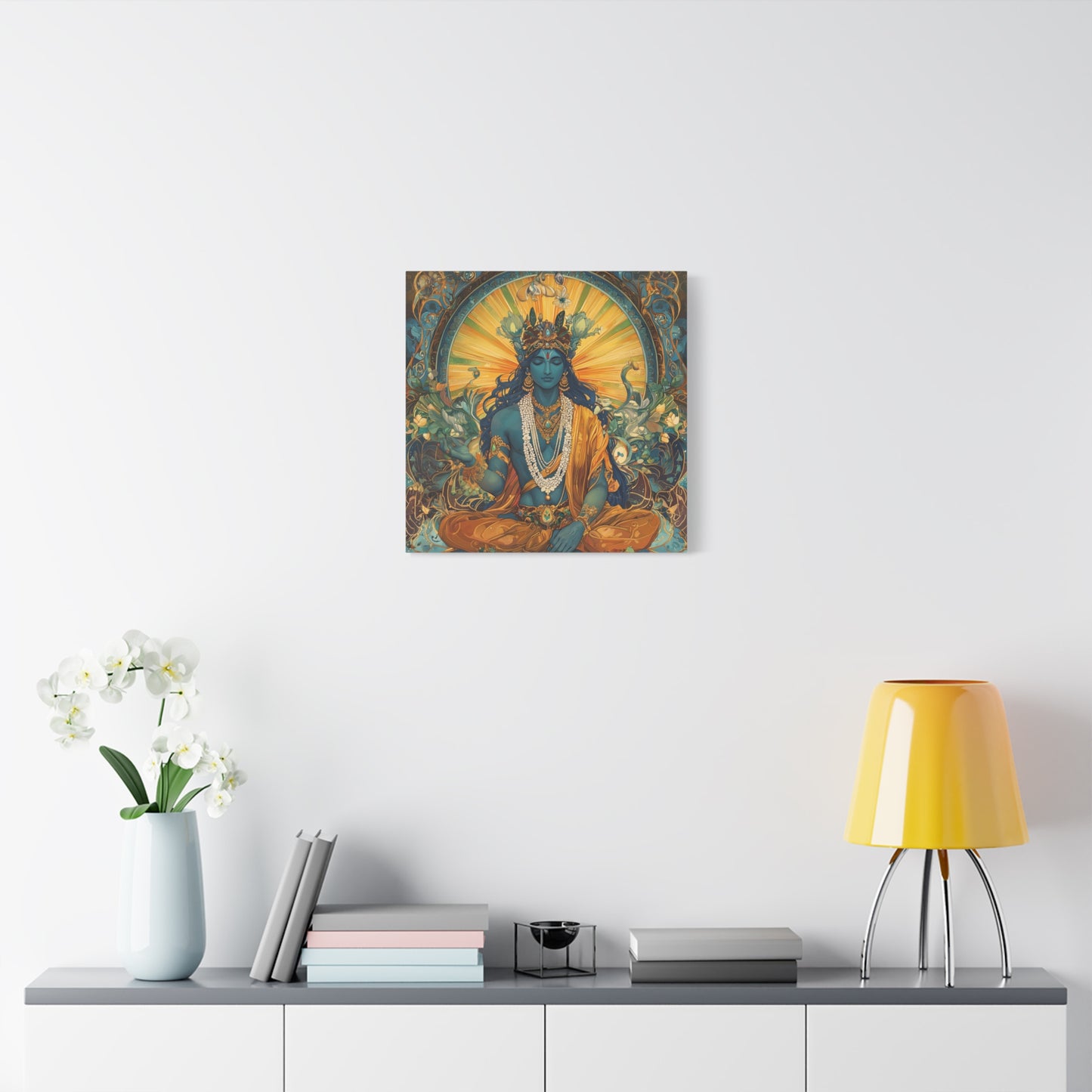 Sunlit Silence Canvas Print