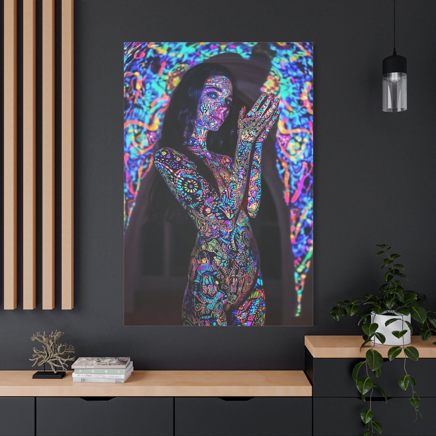 Kaleidoscope's Whisper Canvas Print