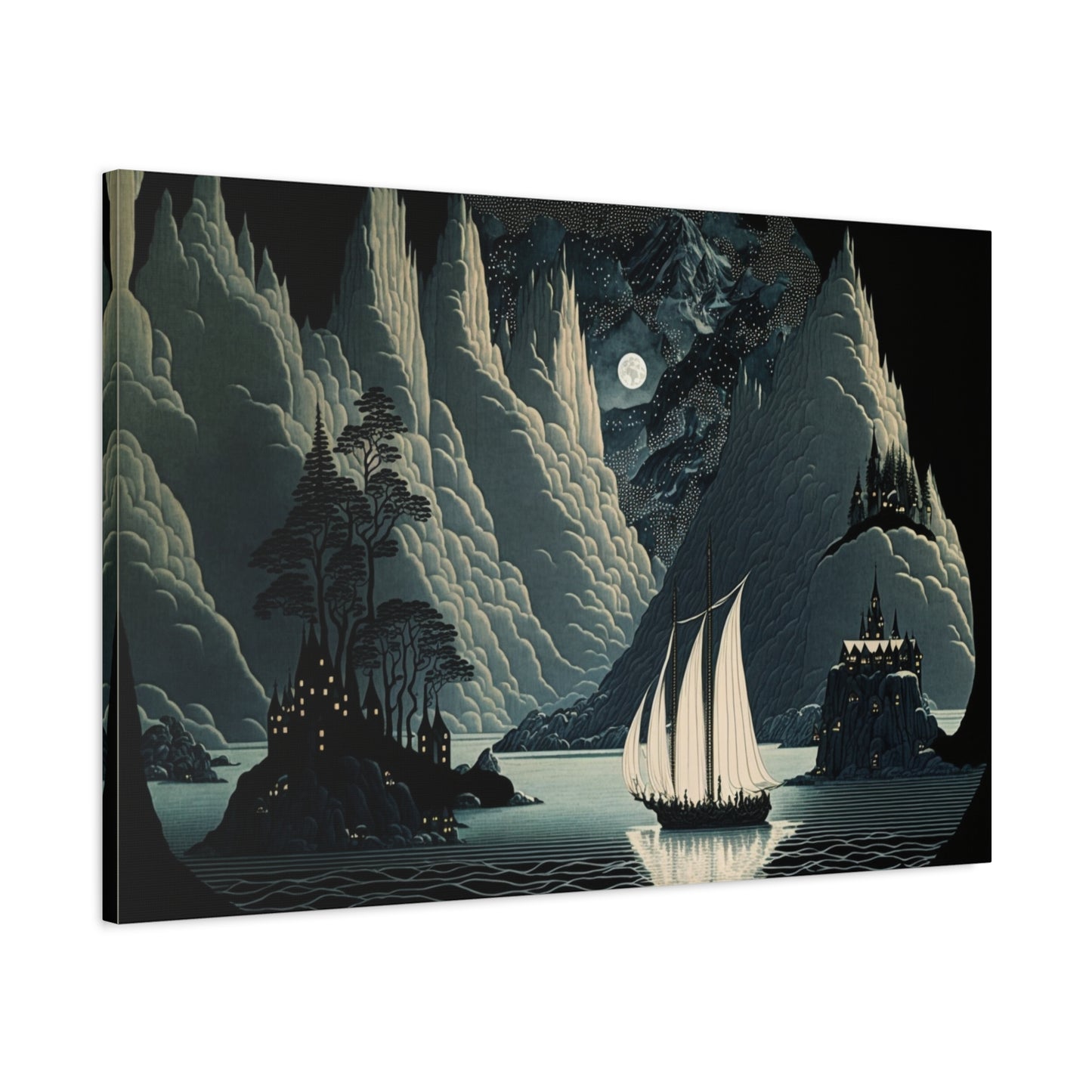 Silent Passage Canvas Print