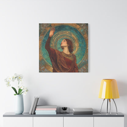 The Celestial Dance Canvas Print