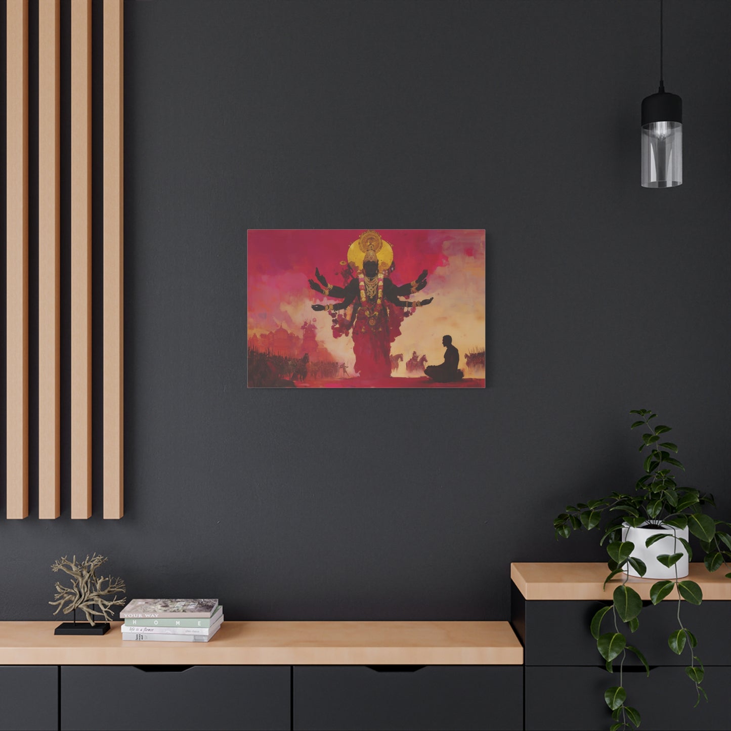 Gods and Men Canvas Print