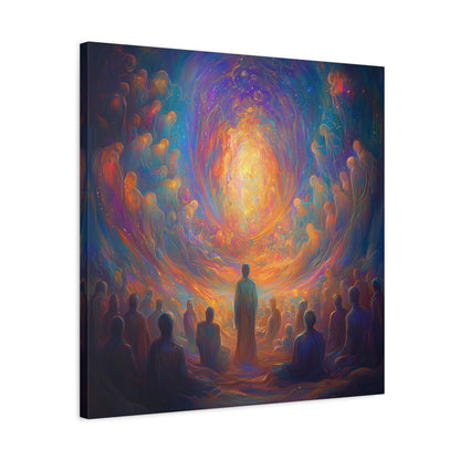 Souls in Silence Canvas Print