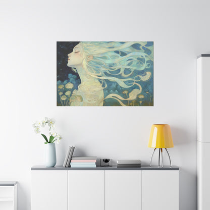 Whispering Night Canvas Print