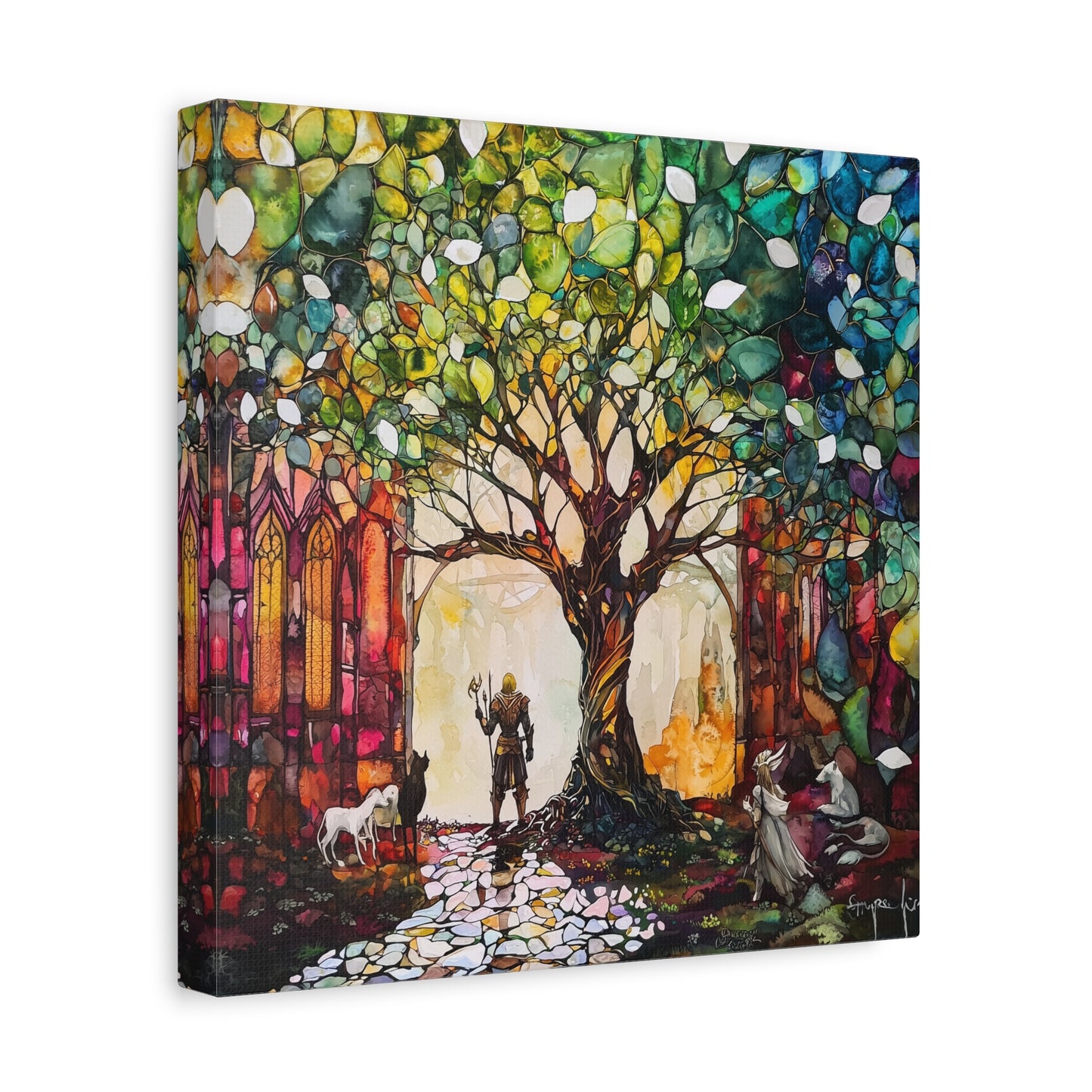 The Dreaming Grove Canvas Print