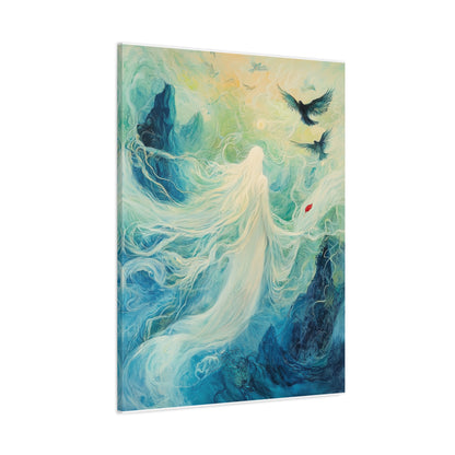 The Whispering Veil Canvas Print