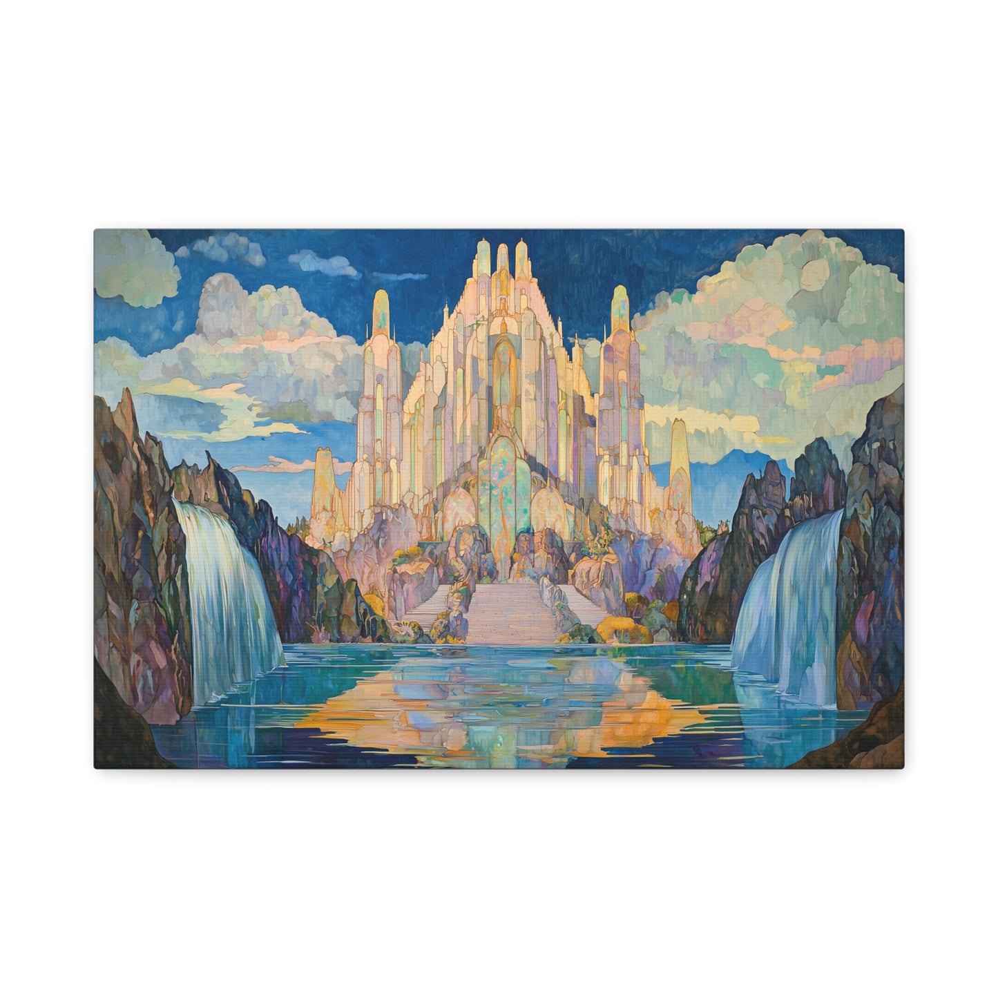 Eternal Fortress Canvas Print