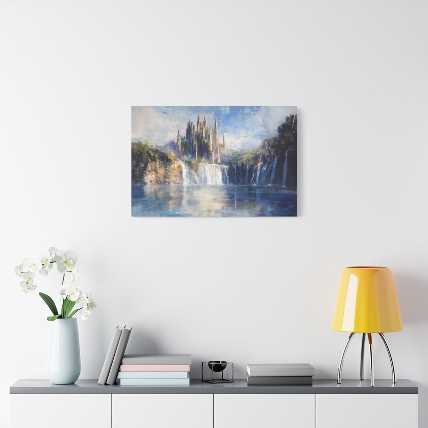 Rivendell's Lightfall Canvas Print