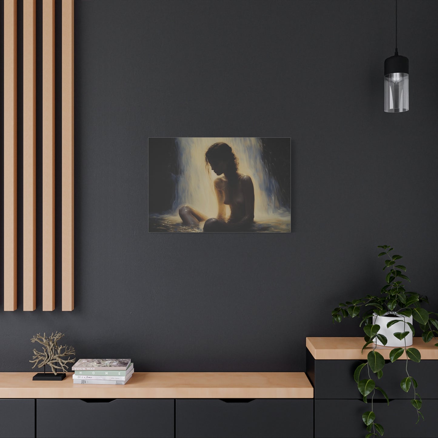 Naiad's Embrace Canvas Print