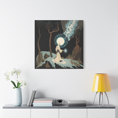 The Moon's Whisper Canvas Print