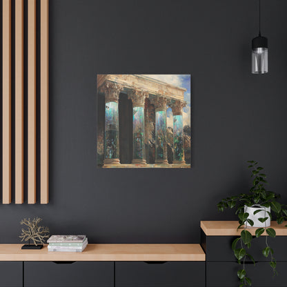 Balance in Ruins Canvas Print