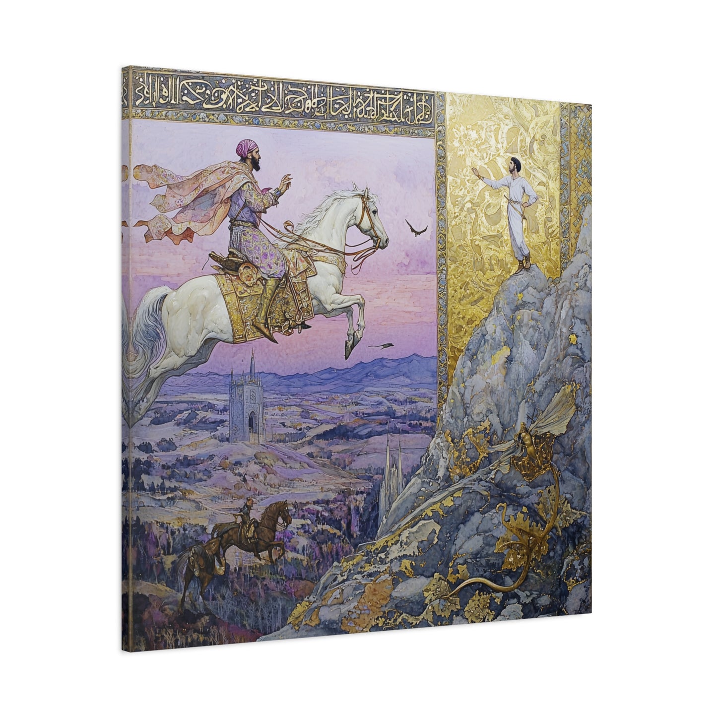 The Dreaming Steed Canvas Print