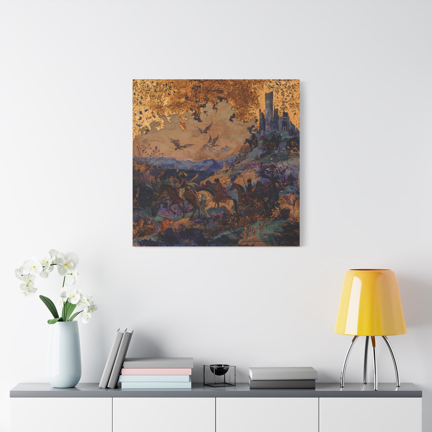 The Golden Realm Canvas Print