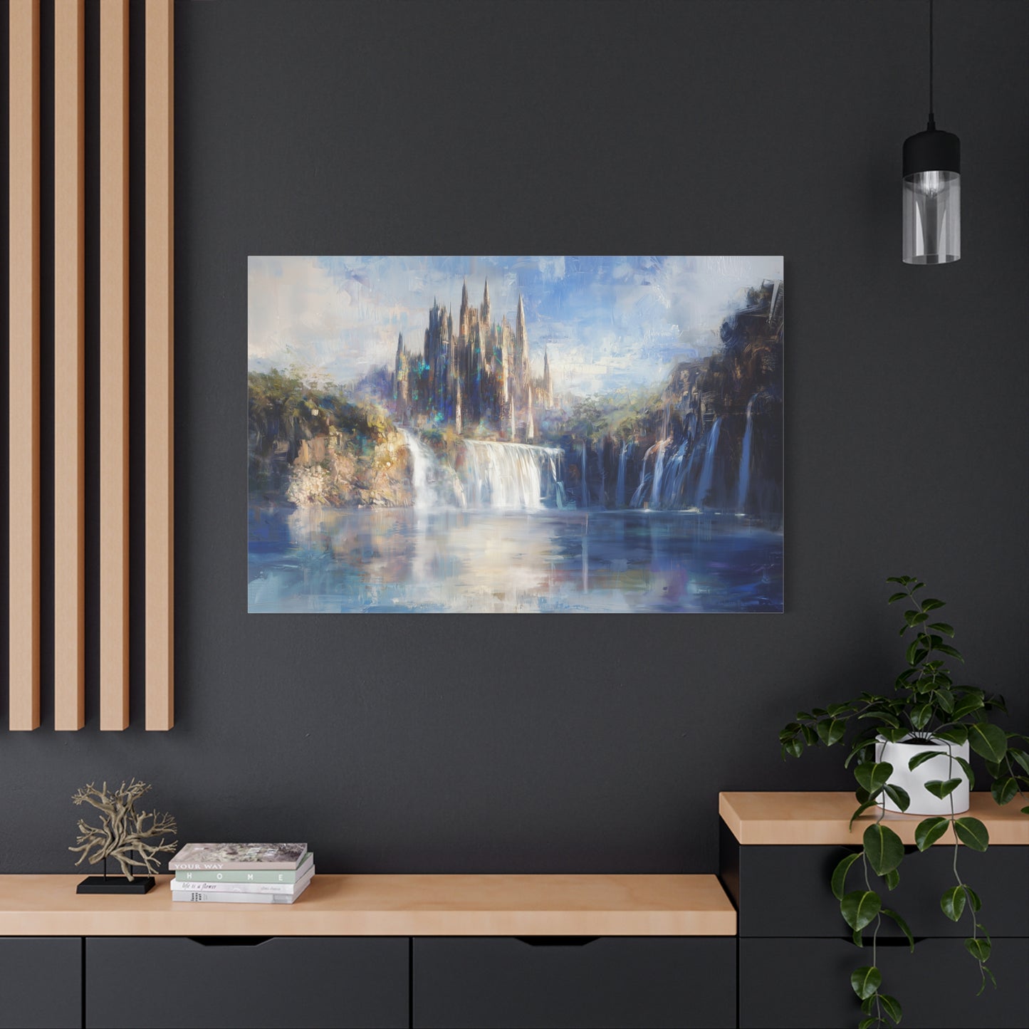 Rivendell's Lightfall Canvas Print